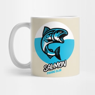 salmon Fishing Mug